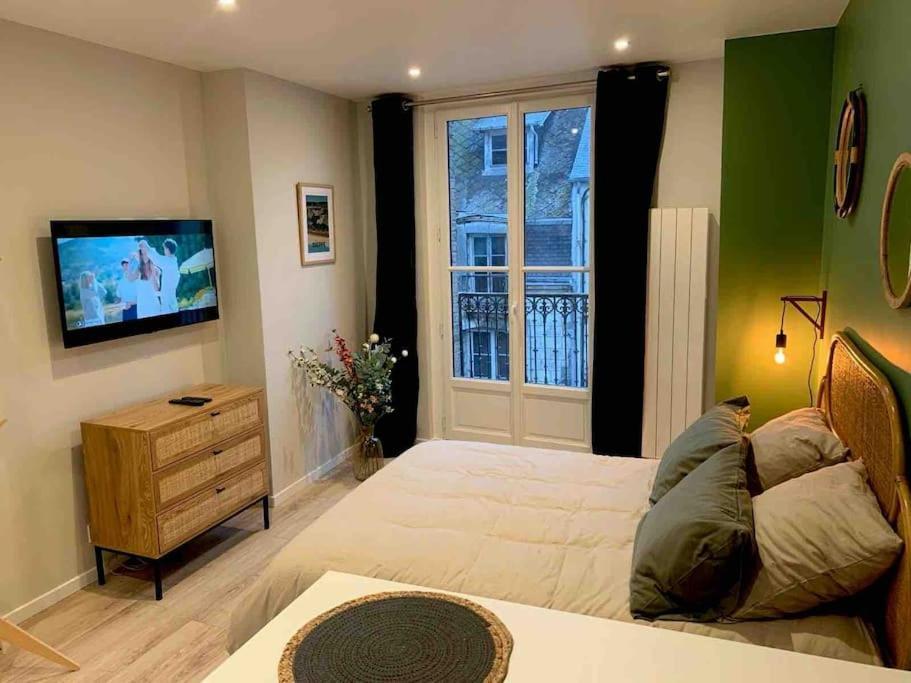 Apartamento Chez Micheline Menage Et Linge Inclus Dieppe Exterior foto